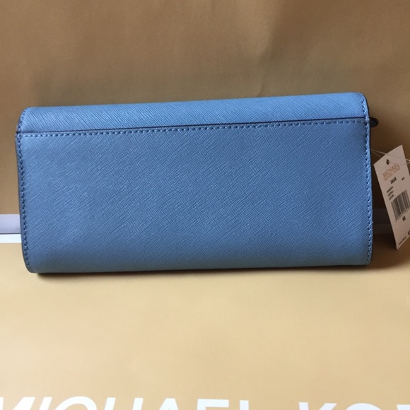 NWT MICHAEL KORS CALLIE CARRYALL LEATHER WALLET - Picture 5 of 7